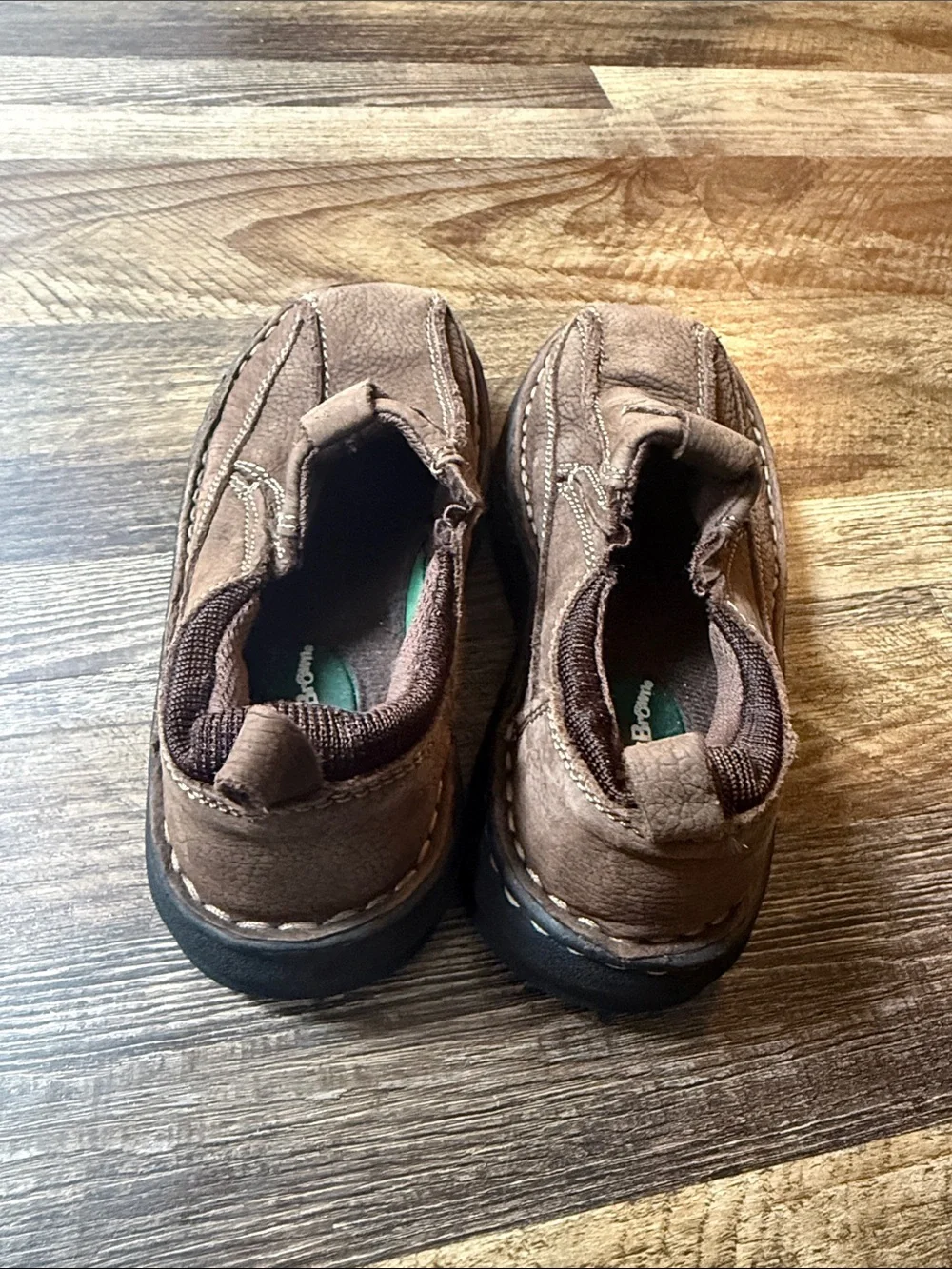 Brown Slip-On kids Casual Shoes